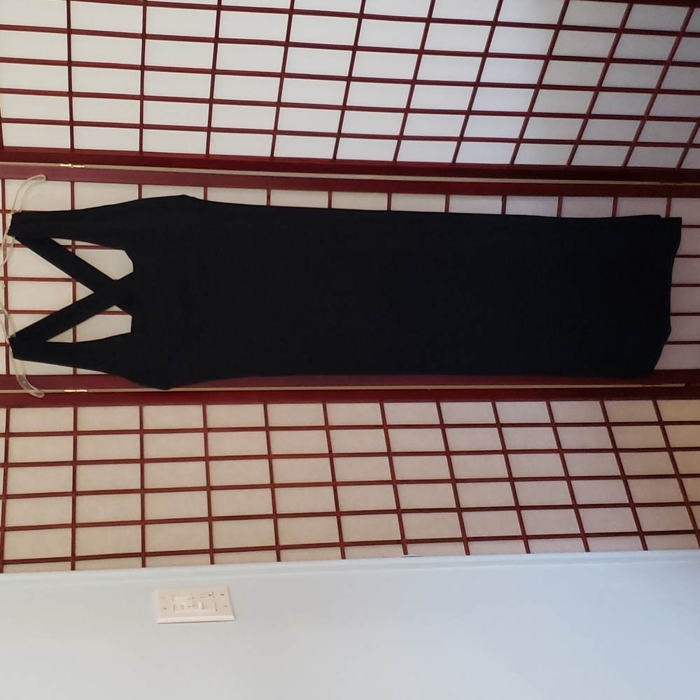 Coldwater Creek long black dress
